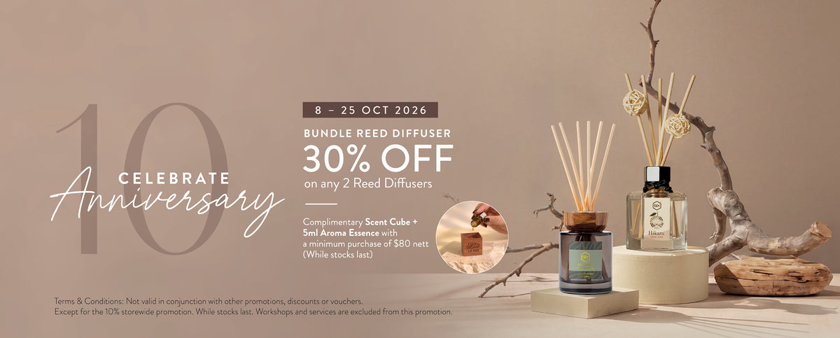 Celebrate 10 Years with SCENT BY SIX