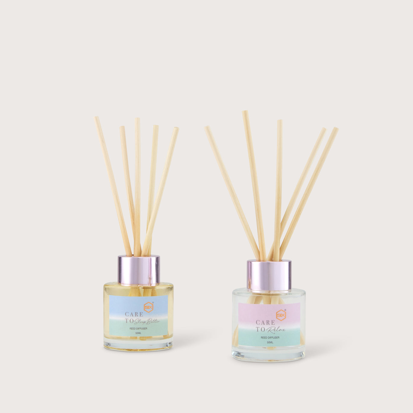 Petite Reed Diffusers (50ml) Twin Pack